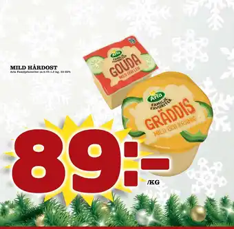 Supergrossen Mild hårdost erbjuda