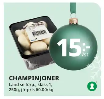 Tempo Champinjoner erbjuda