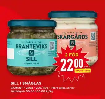 Willys Sill i småglas erbjuda