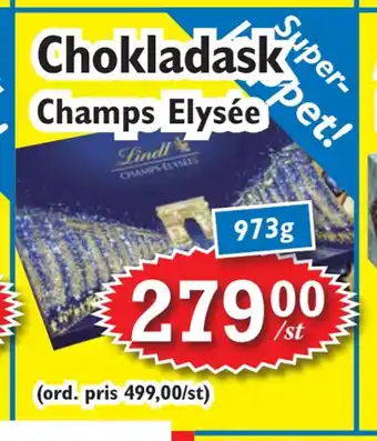 T-jarlen Chokladask erbjuda