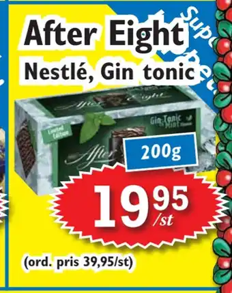 T-jarlen After eight erbjuda
