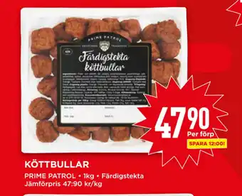 Willys Köttbullar erbjuda