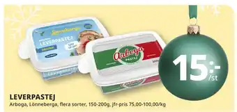 Tempo Leverpastej erbjuda