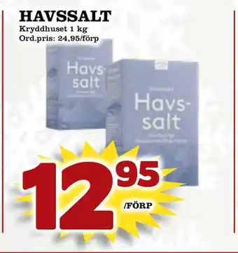 Supergrossen Havssalt erbjuda