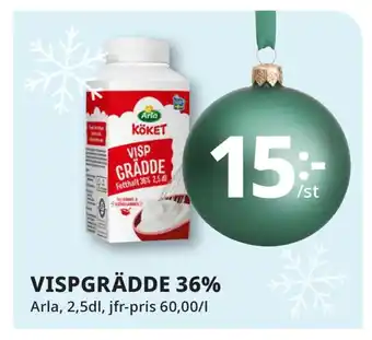 Tempo Vispgrädde 36% erbjuda