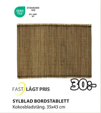 JYSK Sylblad bordstablett erbjuda