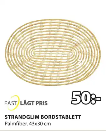 JYSK Strandglim bordstablett erbjuda