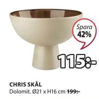 JYSK Chris skål erbjuda