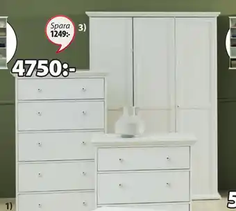 JYSK Fredensborg garderob erbjuda