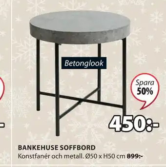 JYSK Bankehuse soffbord erbjuda