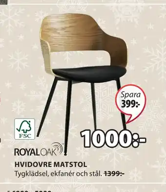 JYSK Hvidovre matstol erbjuda