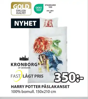 JYSK Harry potter påslakanset erbjuda