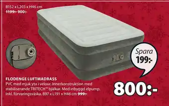 JYSK Flodenge luftmadrass erbjuda