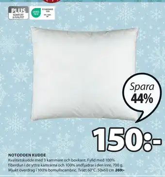 JYSK Notodden kudde erbjuda