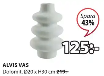 JYSK Alvis vas erbjuda