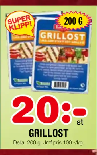 Nya Pulsen Grillost erbjuda