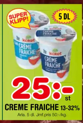 Nya Pulsen Creme fraiche erbjuda