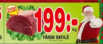 Nya Pulsen Färsk oxfilé erbjuda