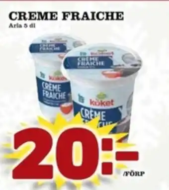 Matdax Arla köket crème fraiche erbjuda