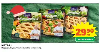 Coop Dafgårds matpajer erbjuda