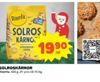 Risenta solroskärnor