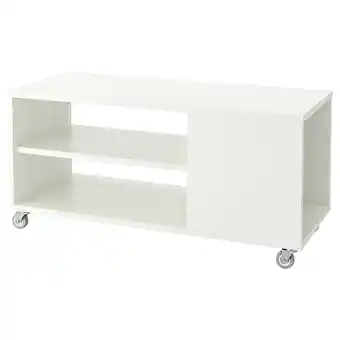 Vihals soffbord, vit, 91x37 cm