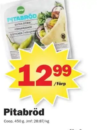 Pekås Coop pitabröd erbjuda