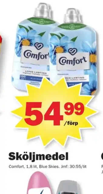 Pekås Comfort sköljmedel erbjuda