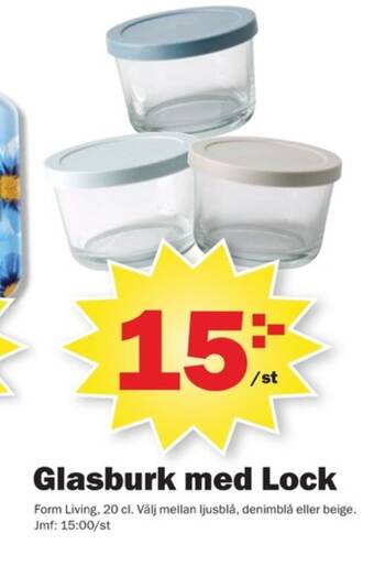 Pekås Form living förvaringsburkar erbjuda