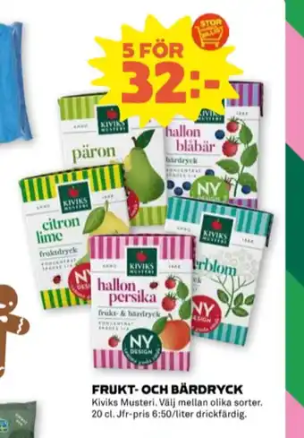 Stora Coop Kivik fruktdryck erbjuda