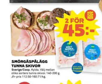 Stora Coop Coop skinka erbjuda