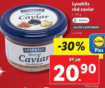 Lysekils röd caviar