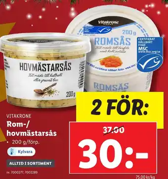 Rom-/ hovmästarsås