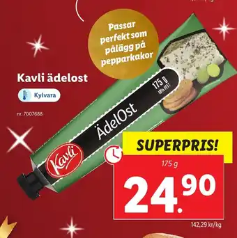 Lidl Kavli ädelost erbjuda