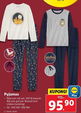 Lidl Pyjamas erbjuda