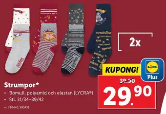Lidl Strumpor* erbjuda