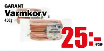 Matdax Varmkorv erbjuda