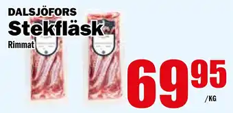 Matdax Stekfläsk erbjuda