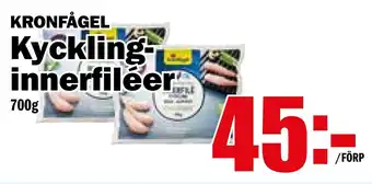 Matdax Kyckling innerfiléer erbjuda