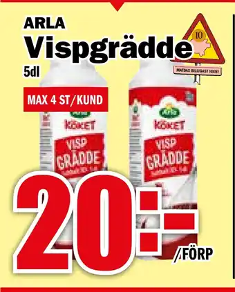 Matdax Vispgrädde erbjuda