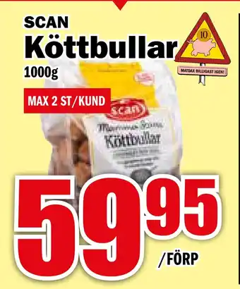 Matdax Köttbullar erbjuda