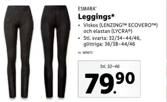 Lidl Leggings* erbjuda