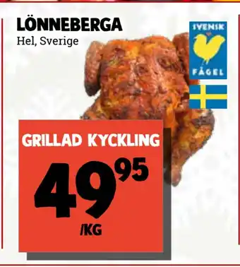 MatArket Grillad kyckling erbjuda
