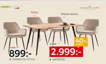 XXXLutz Matbord erbjuda