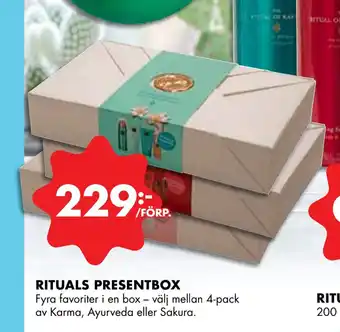 ÖoB Rituals presentbox erbjuda