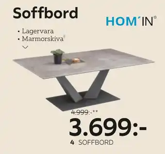 XXXLutz Soffbord gisele erbjuda