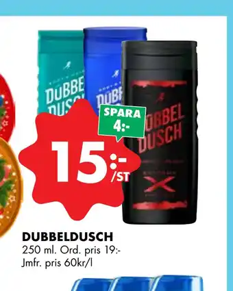 ÖoB Dubbeldusch erbjuda
