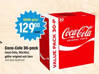 Eurocash Coca-cola 30-pack erbjuda