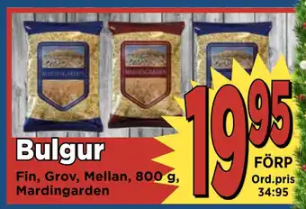 Supergrossen Bulgur erbjuda