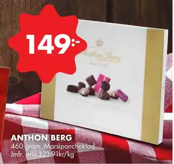 ÖoB Anthon berg erbjuda
